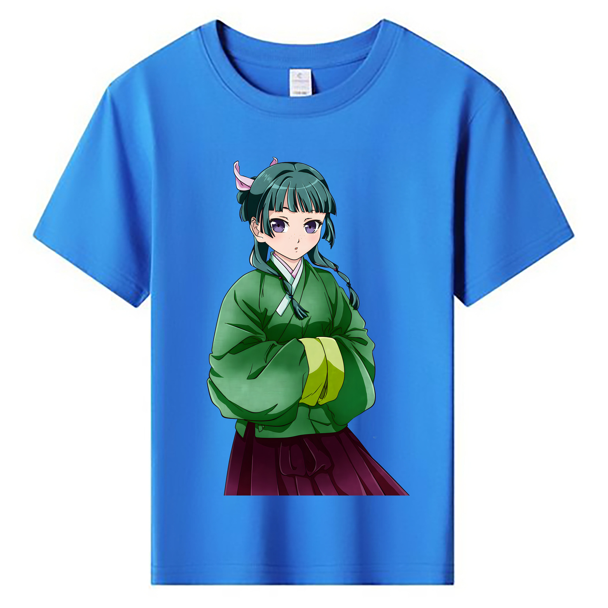 （画像用） 薬屋のひとりごと The Apothecary Diaries 綿100％キッズTシャツ（フロントプリント）